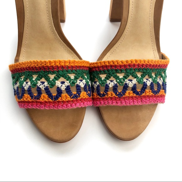 *NEW* SCHUTZ Joana Block Heel Multicolor S… - Picture 8 of 8